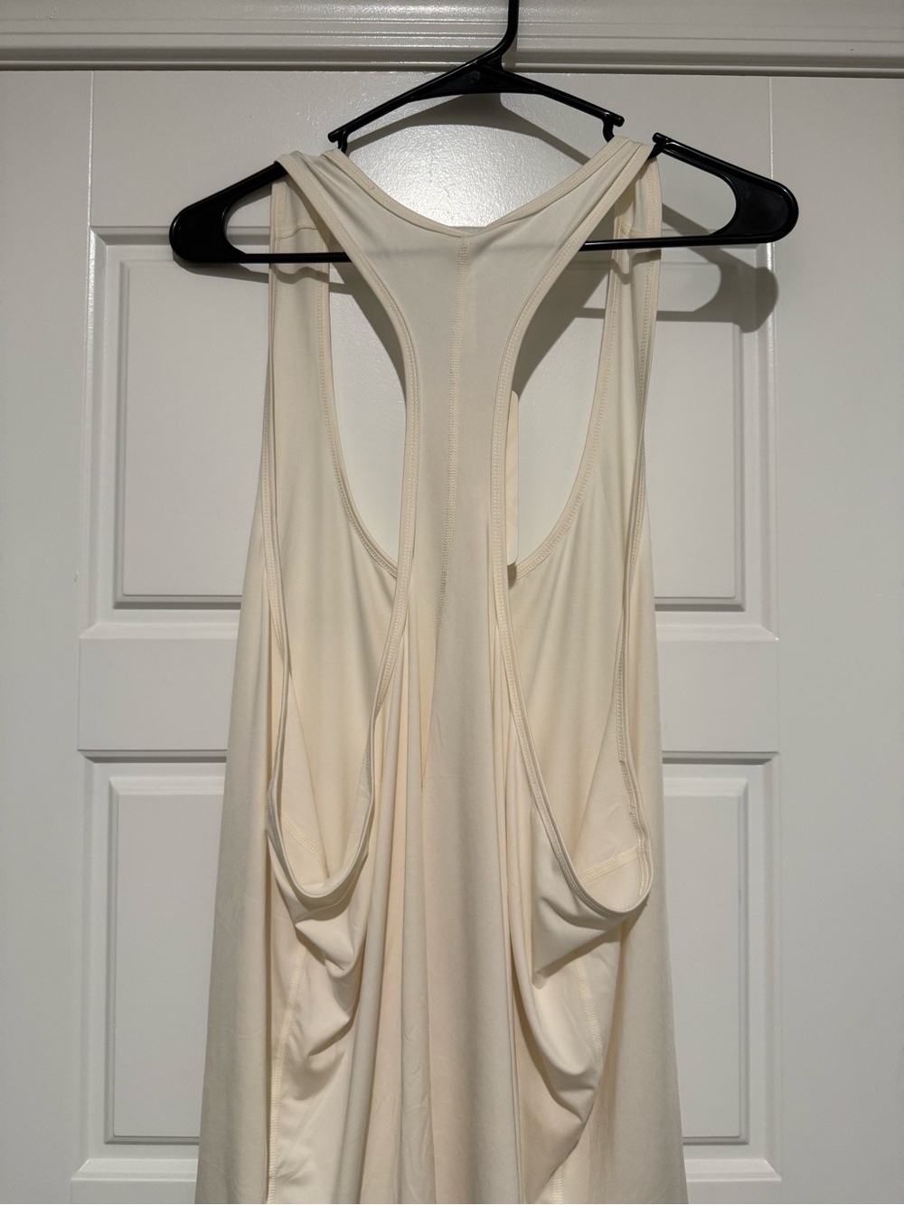 Fabletics Cream Racerback Tank - Picture 3 of 3